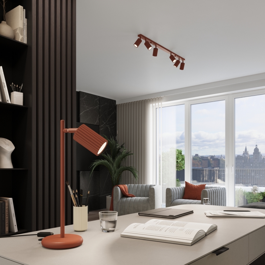 Brilagi - Lampe de table LED CRESTO 1xGU10/10W/230V rouge