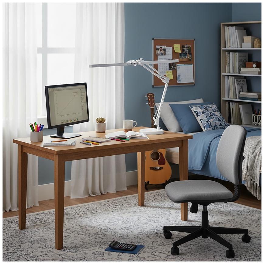 Brilagi - Lampe de table LED dimmable VARIO LED/15W/230V 3000-6000K blanche
