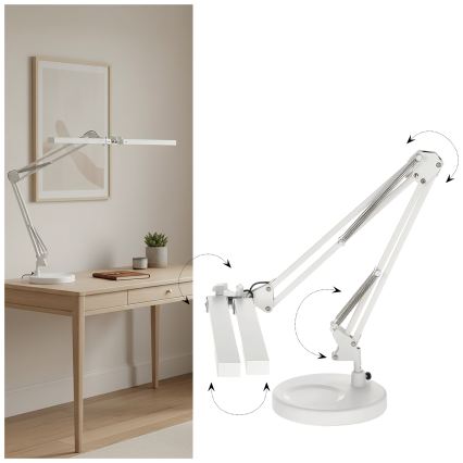 Brilagi - Lampe de table LED dimmable VARIO LED/15W/230V 3000-6000K blanche