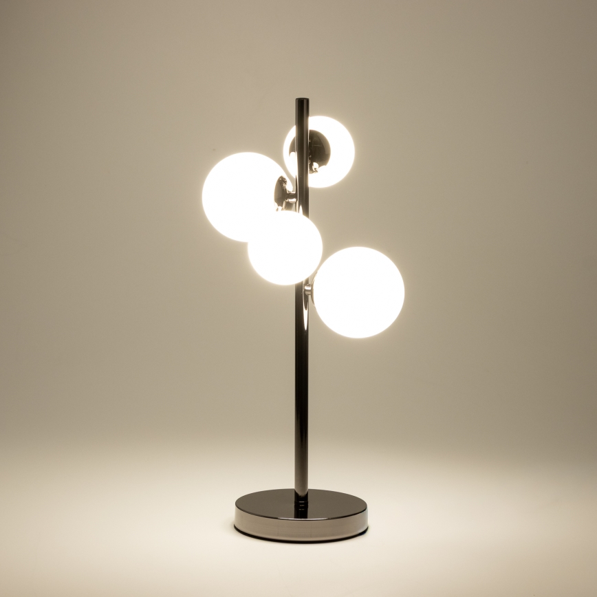 Brilagi - Lampe de table LED MILLA 4xG9/3W/230V chrome brillant/blanc