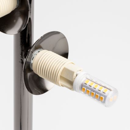 Brilagi - Lampe de table LED MILLA 4xG9/3W/230V chrome brillant/fumé