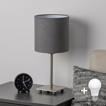 Brilagi - Lampe de table LED NUBILA 1xE27/60W/230V anthracite