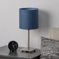 Brilagi - Lampe de table LED NUBILA 1xE27/60W/230V bleu foncé