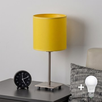 Brilagi - Lampe de table LED NUBILA 1xE27/60W/230V jaune