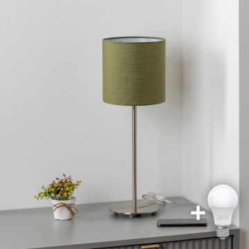 Brilagi - Lampe de table LED NUBILA 1xE27/60W/230V verte