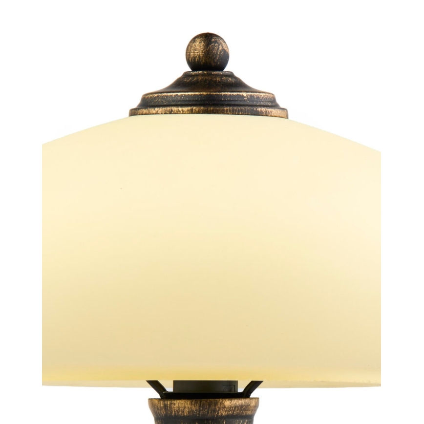 Brilagi - Lampe de table MOLLERO 1xE14/11W/230V bronze/patiné