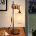 BRILAGI - Lampe de table NUBILA 1xE27/40W/230V marron/noir/crème