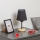 Brilagi - Lampe de table NUBILA WOOD 1xE27/25W/230V chêne/noir