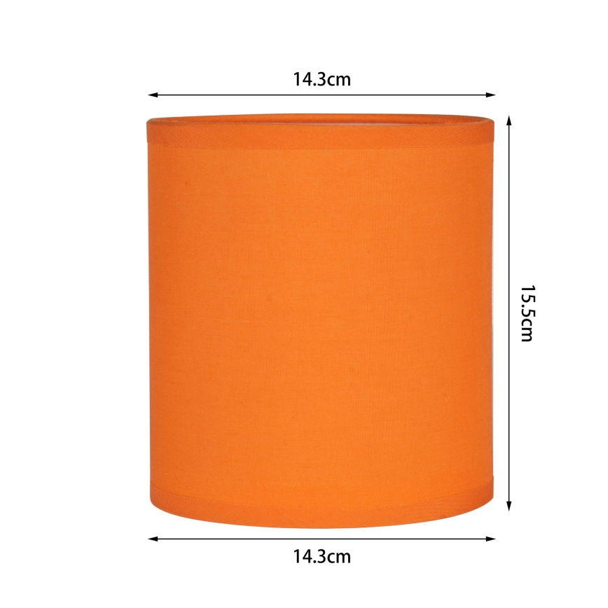Brilagi - Lampe de table NUBILA WOOD 1xE27/25W/230V chêne/noir/orange