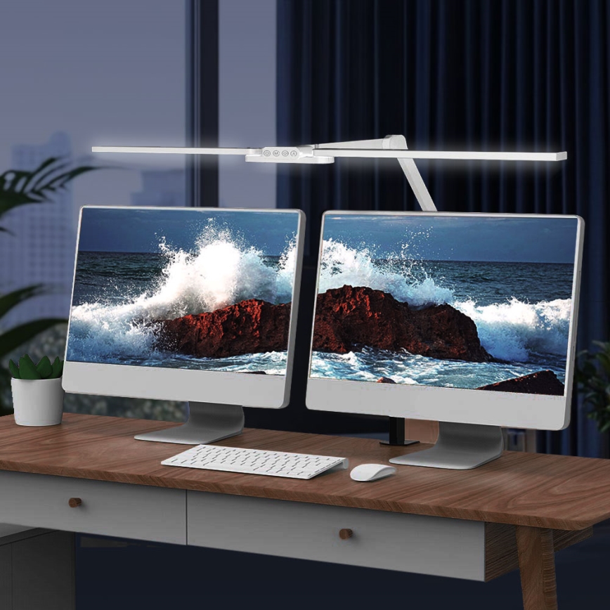 Brilagi - Lampe de table tactile flexible à intensité variable VARIO LED/24W/230V 3000-6500K CRI 92 blanc