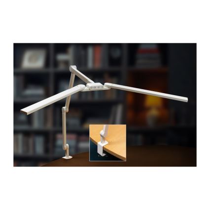 Brilagi - Lampe de table tactile flexible à intensité variable VARIO LED/24W/230V 3000-6500K CRI 92 blanc