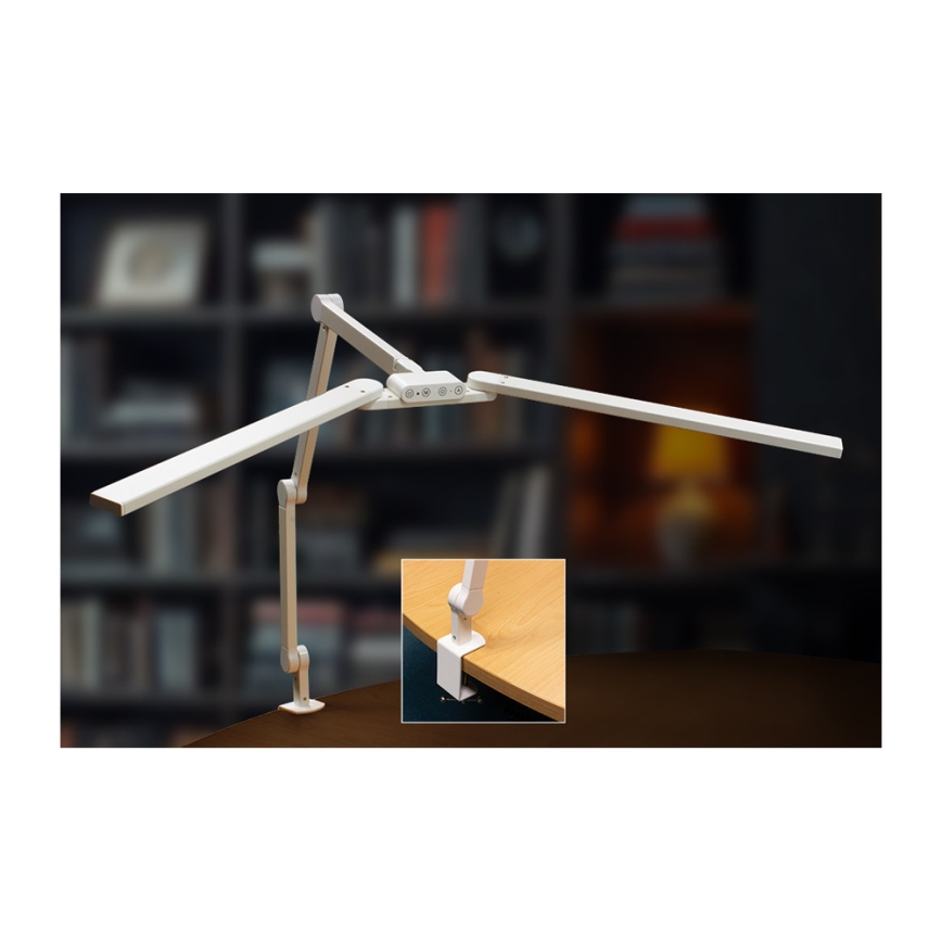 Brilagi - Lampe de table tactile flexible à intensité variable VARIO LED/24W/230V 3000-6500K CRI 92 blanc