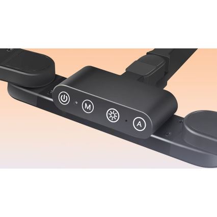 Brilagi - Lampe de table flexible tactile à intensité variable VARIO LED/24W/230V 3000-6500K IRC 92 noir