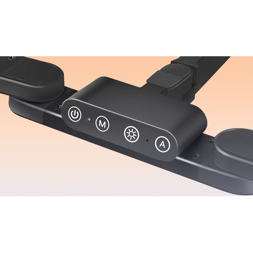 Brilagi - Lampe de table flexible tactile à intensité variable VARIO LED/24W/230V 3000-6500K IRC 92 noir