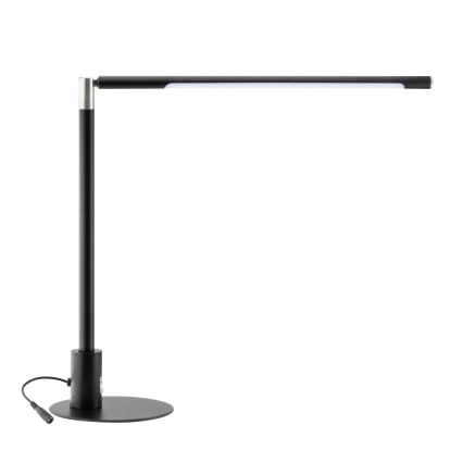 Brilagi - Lampe de bureau tactile et dimmable à LED avec ports USB VARIO LED/7W/230V 3000–6500K CRI 96, noir