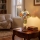 Brilagi - Lampe de table Tiffany en vitrail JUNGLE 1xE27/60W/230V + 1xE14/40W