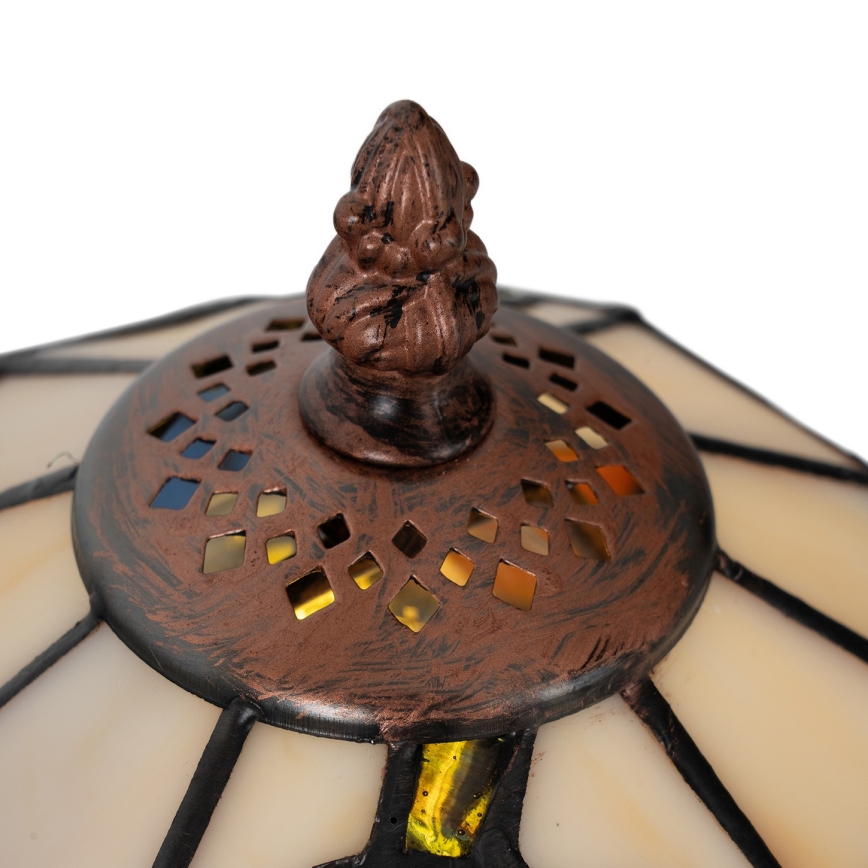 Brilagi - Lampe de table Tiffany en vitrail JUNGLE 1xE27/60W/230V