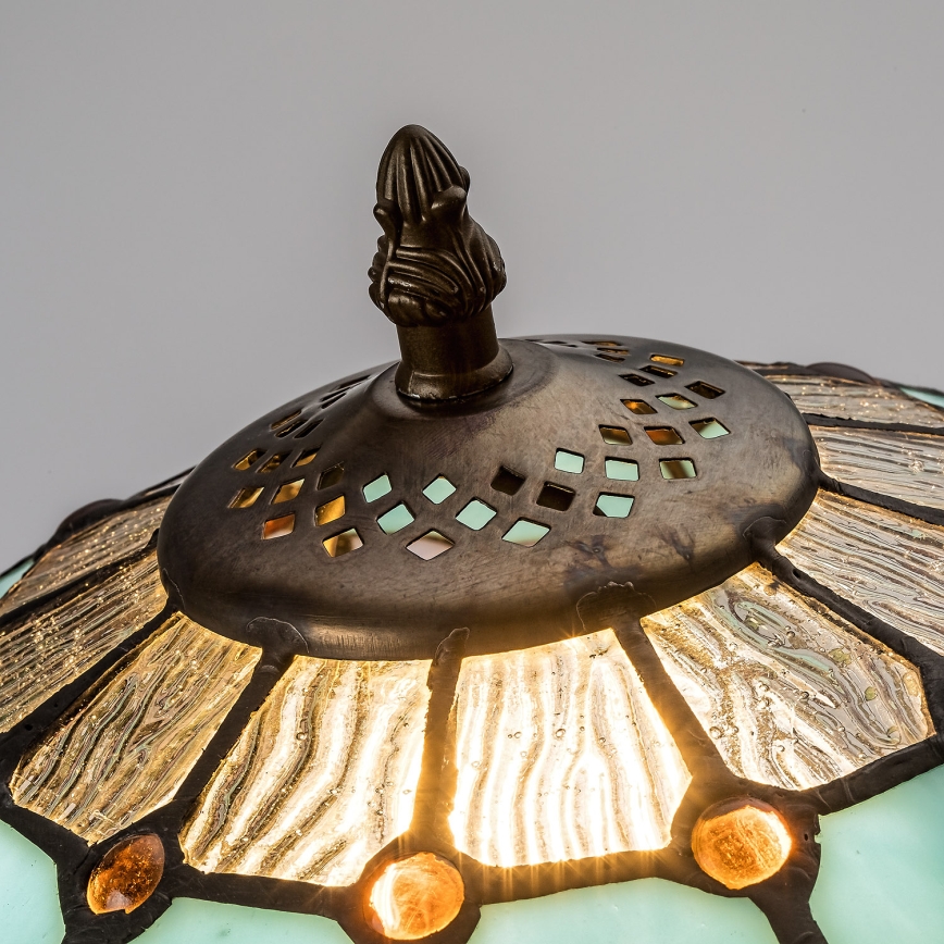 Brilagi - Lampe de table Tiffany en vitrail LORAS 1xE27/40W/230V