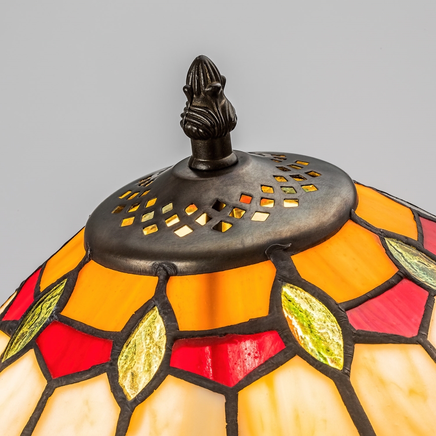 Brilagi - lampe de table Tiffany en vitrail LUISA 1xE27/40W/230V