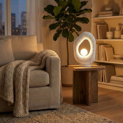 Brilagi - Lampe de table WABI SABI 1xG9/8W/230V blanche