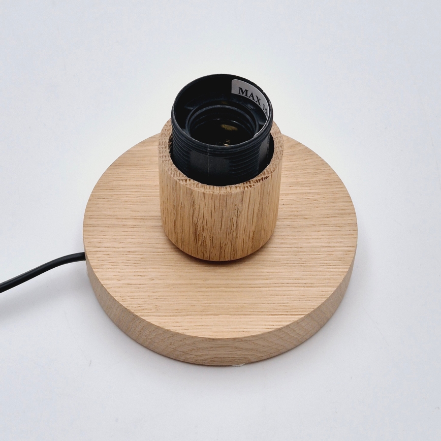 Brilagi - Lampe de table WOODY BASKET 1xE27/60W/230V chêne