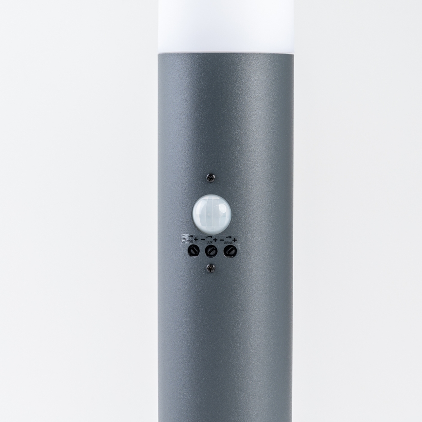BRILAGI - Lampe d'extérieur avec détecteur de mouvement ELIA 1xE27/20W/230V IP44 100 cm anthracite