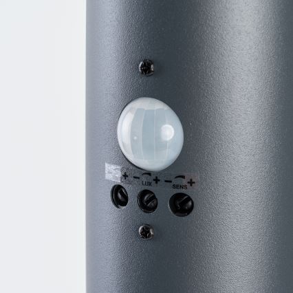 BRILAGI - Lampe d'extérieur avec détecteur de mouvement ELIA 1xE27/20W/230V IP44 100 cm anthracite