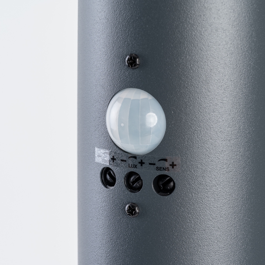 BRILAGI - Lampe d'extérieur avec détecteur de mouvement ELIA 1xE27/20W/230V IP44 100 cm anthracite