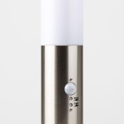 Brilagi - Lampe d'extérieur avec détecteur NOVA 1xE27/15W/230V 40 cm IP44 chrome mat