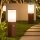 Brilagi - Lampe d'extérieur avec détecteur NOVA 1xE27/15W/230V 40 cm IP44 marron