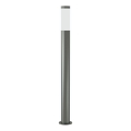 Brilagi - Lampe d'extérieur ELIA 1xE27/20W/230V IP44 100 cm chrome mat