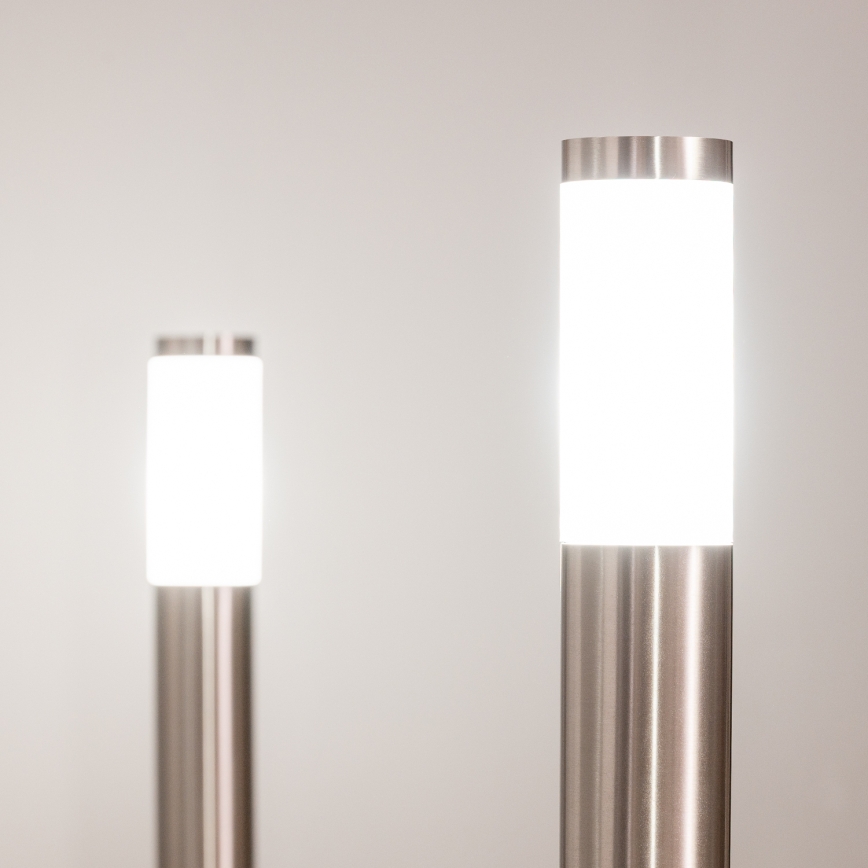 BRILAGI - Lampe d'extérieur avec détecteur de mouvement ELIA 1xE27/20W/230V IP44 100 cm chrome mat