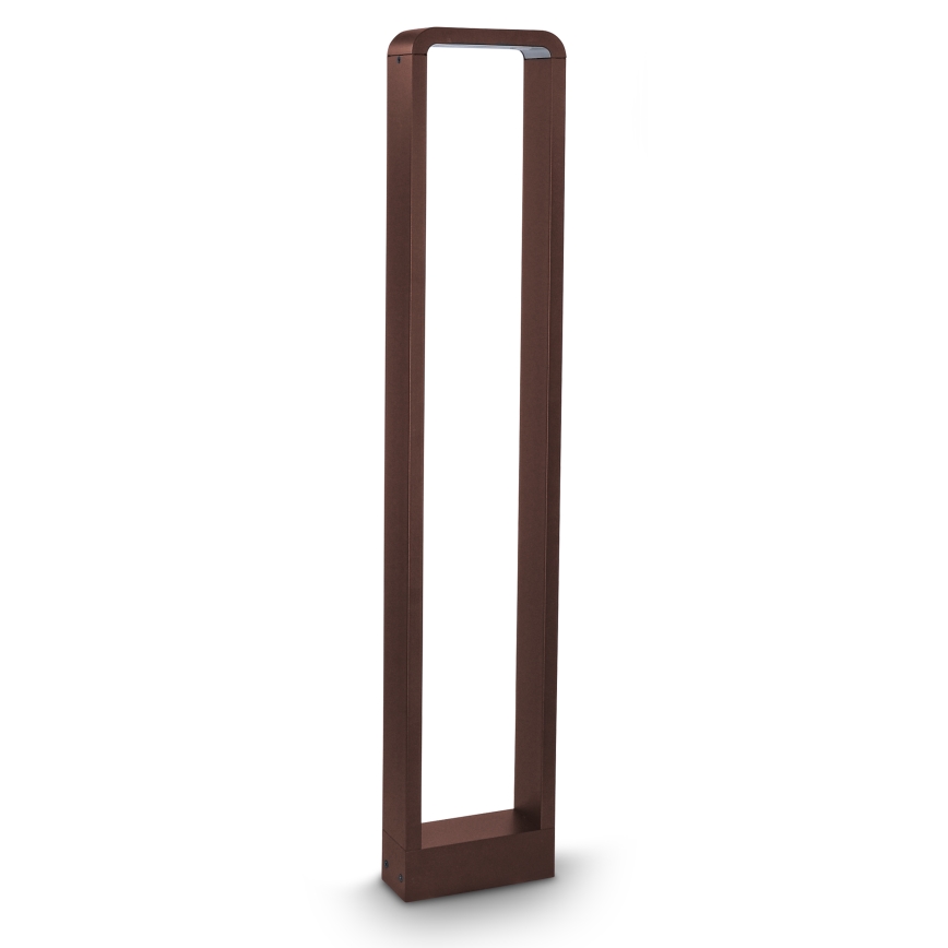 Brilagi - Lampe d'extérieur LED BARI LED/7W/230V 3000/4000/6000K brune IP54 80 cm