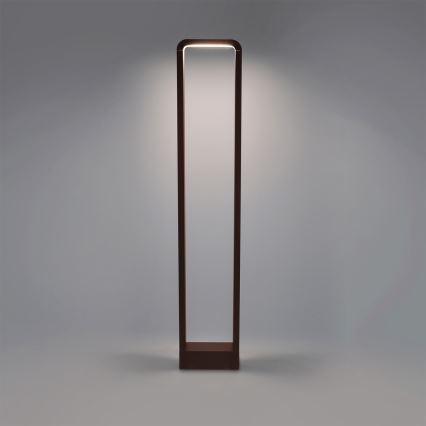 Brilagi - Lampe d'extérieur LED BARI LED/7W/230V 3000/4000/6000K brune IP54 80 cm