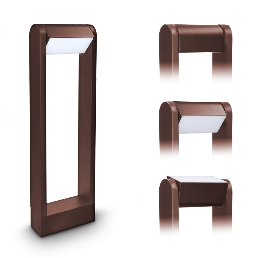 Brilagi - Lampe d'extérieur LED CROTONE LED/7W/230V marron IP54 50 cm