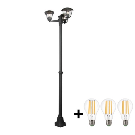 Brilagi - Lampe d'extérieur LED LUNA 3xE27/60W/230V IP44