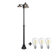 Brilagi - Lampe d'extérieur LED VEERLE 3xE27/60W/230V IP44