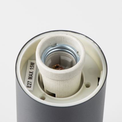 Brilagi - Lampe d'extérieur NOVA 1xE27/15W/230V 40 cm IP44 anthracite