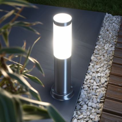 Brilagi - Lampe d'extérieur NOVA 1xE27/15W/230V 40 cm IP44 chrome mat