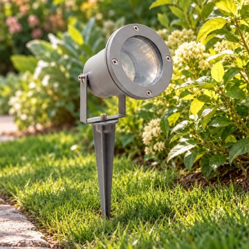 BRILAGI - Lampe d'extérieur TERRA 1xGU10/50W/230V IP65 grise