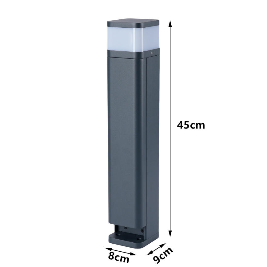 Brilagi - Lampe d'extérieur PILLAR avec 2 prises SCHUKO, 1xG9/11W/230V, IP44, anthracite