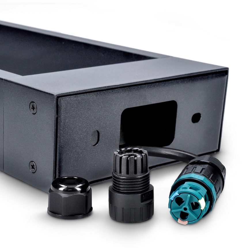 Brilagi - Lampe extérieure RAGUSA LED/7W/230V 3000/4000/6000K anthracite IP54 30 cm