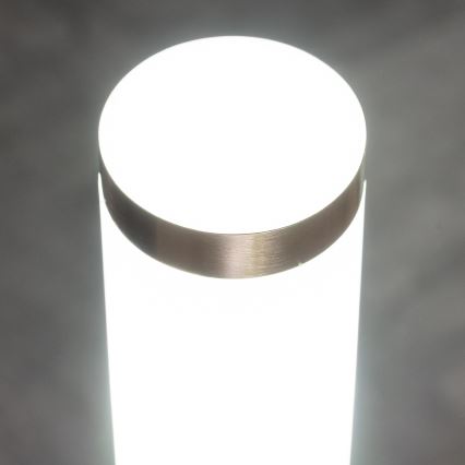 BRILAGI - Lampe LED d'extérieur avec prise ELIA 1xE27/7W/230V 4000K IP44 50 cm chrome mat