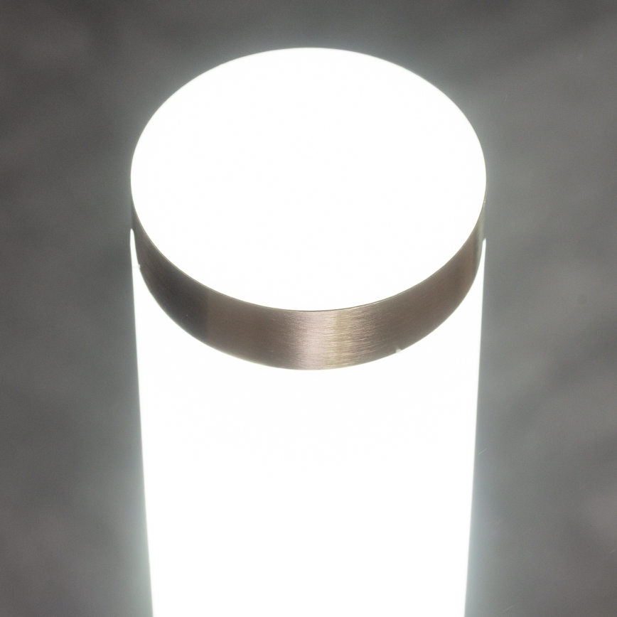 BRILAGI - Lampe LED d'extérieur avec prise ELIA 1xE27/7W/230V 4000K IP44 50 cm chrome mat