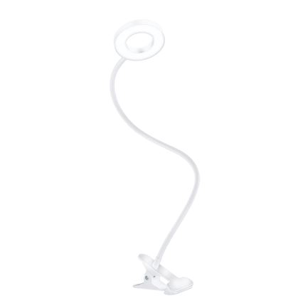 Brilagi - Lampe LED dimmable à clip ORBELA LED/8W/5V 3000/4000/5000K blanche