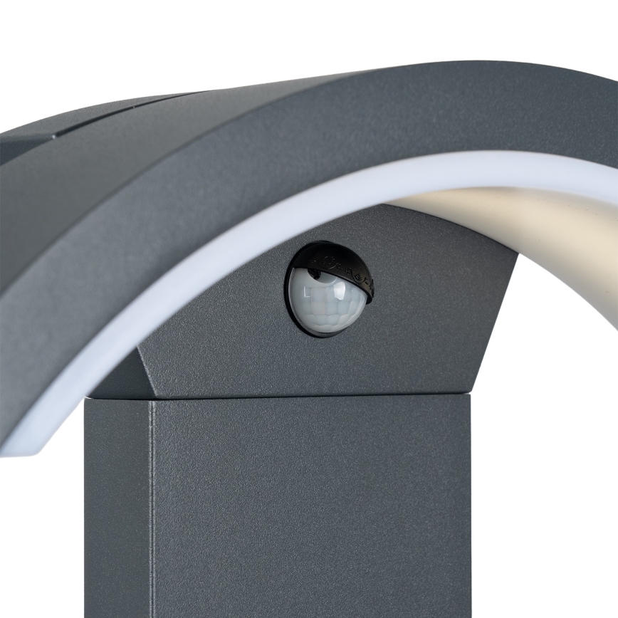 Brilagi - Lampe extérieure LED avec capteur ARCELO LED/9W/230V 50 cm IP54