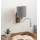 Brilagi - Lampe murale LED flexible NUBILA 1xE27/25W/230V + LED/3W chrome mat/gris clair