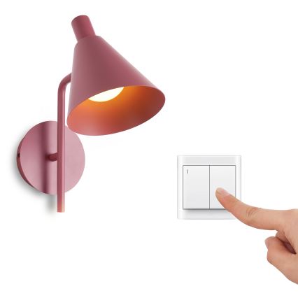 Brilagi - Lampe murale LUCERA LED/3W/230V bordeaux