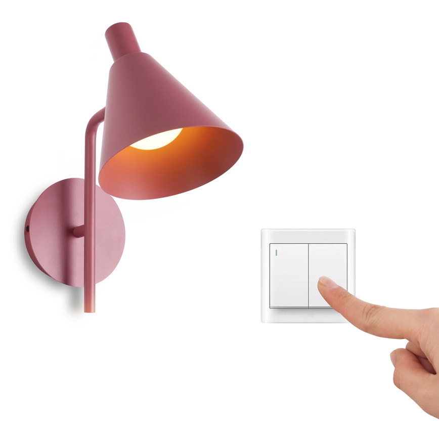 Brilagi - Lampe murale LUCERA LED/3W/230V bordeaux