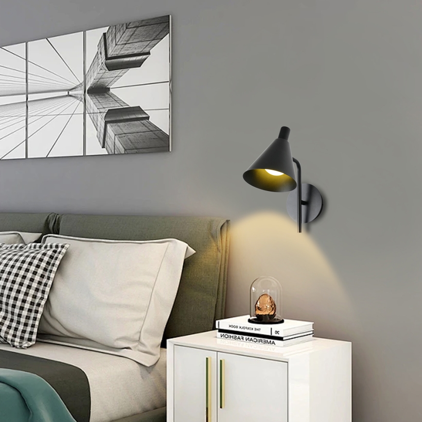 Brilagi - Lampe murale LUCERA LED/3W/230V noir